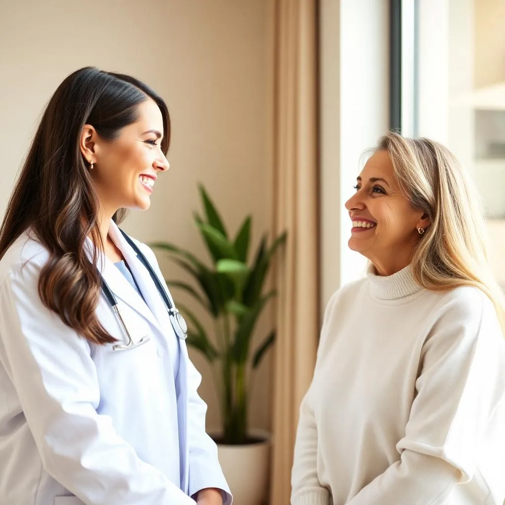 Consultation médicale chaleureuse